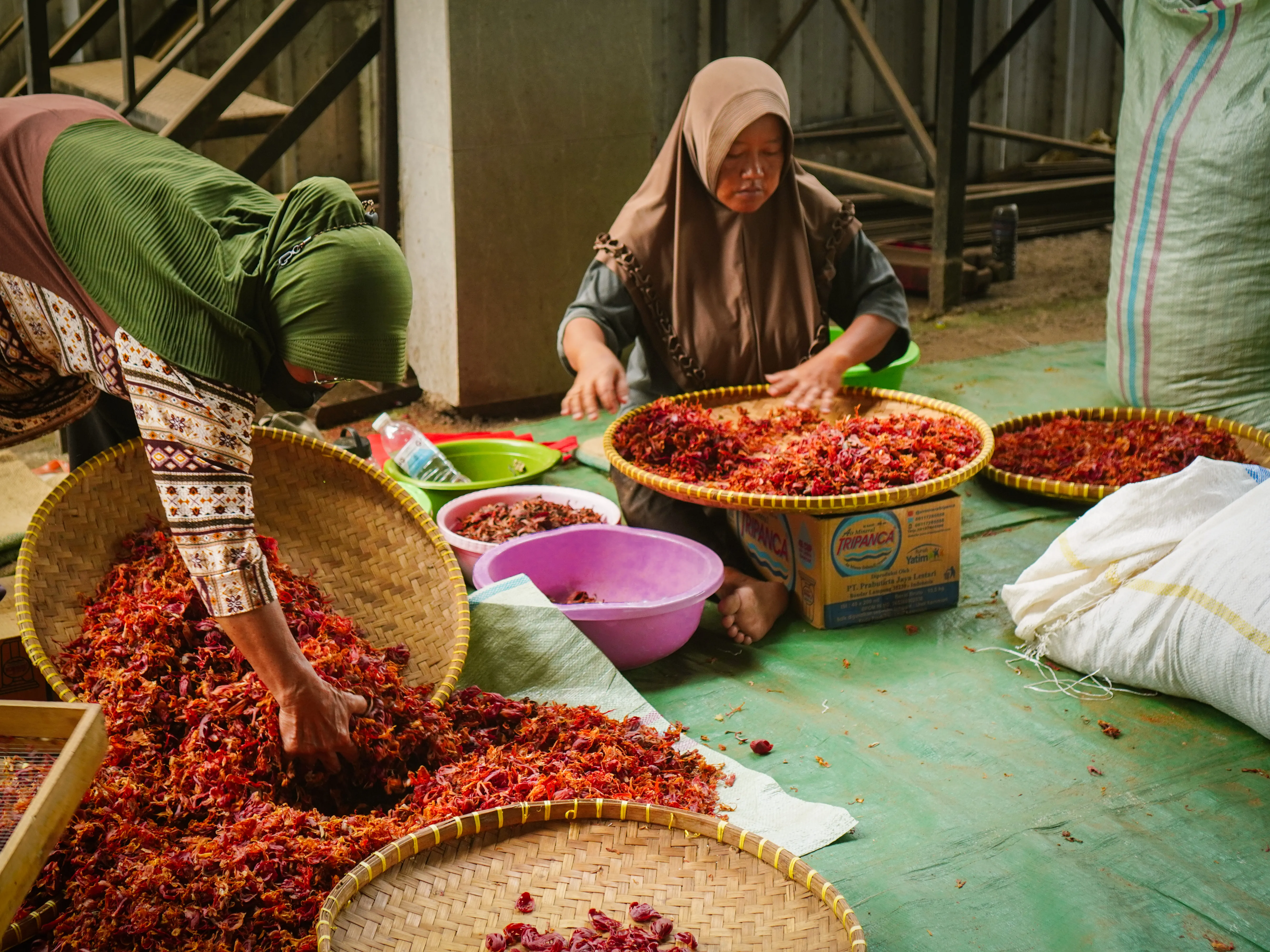 Spice collection from Lampung