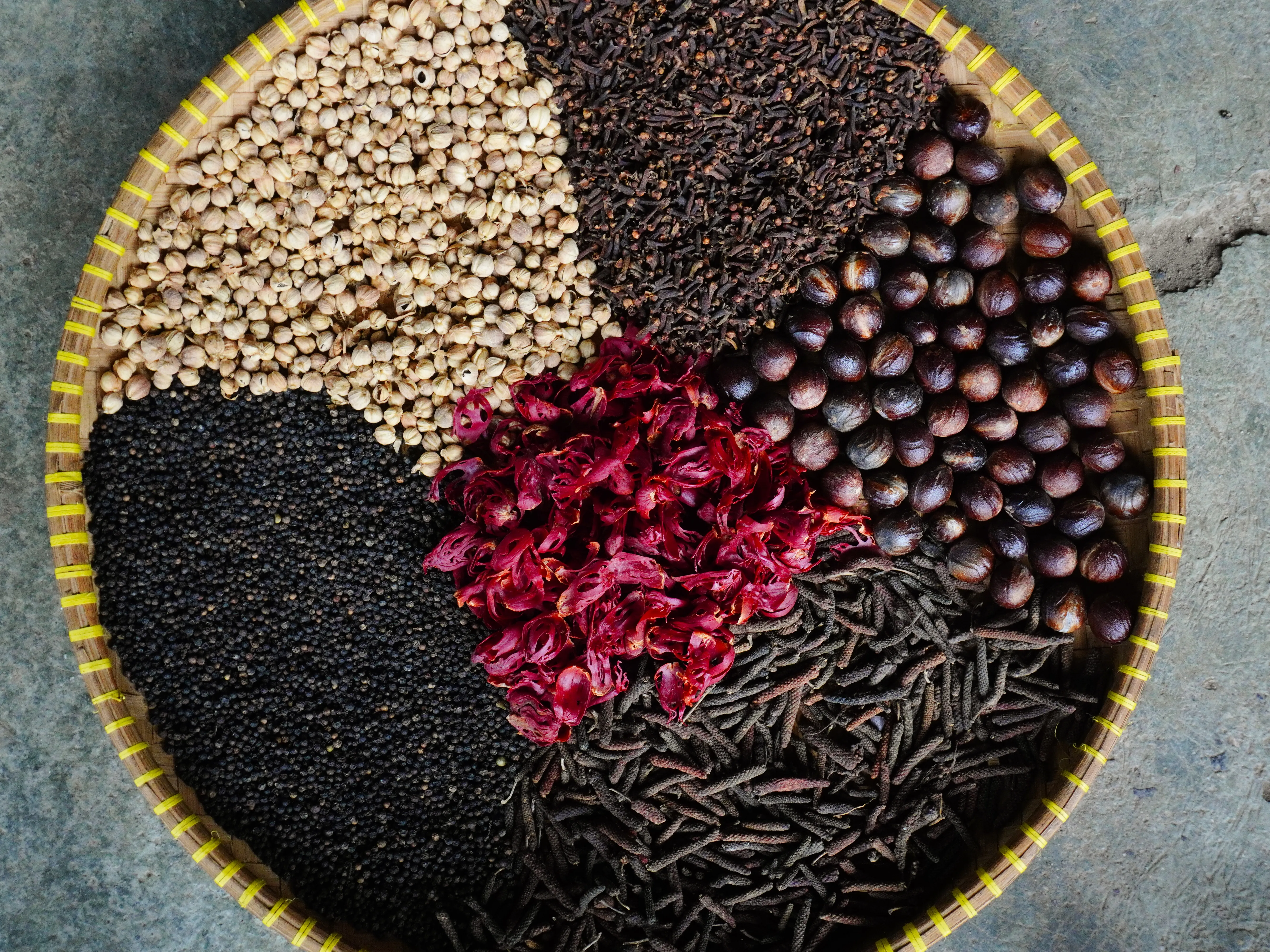 Spice collection from Lampung