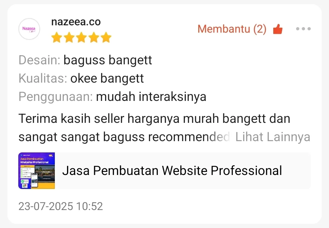 Shopee testimonial 9