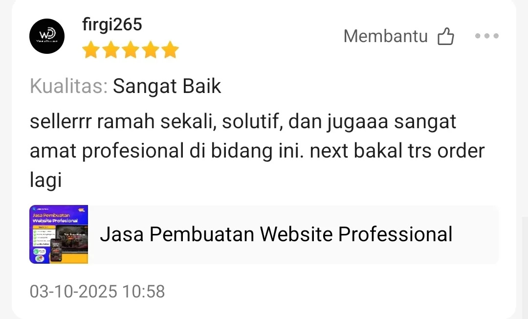 Shopee testimonial 2