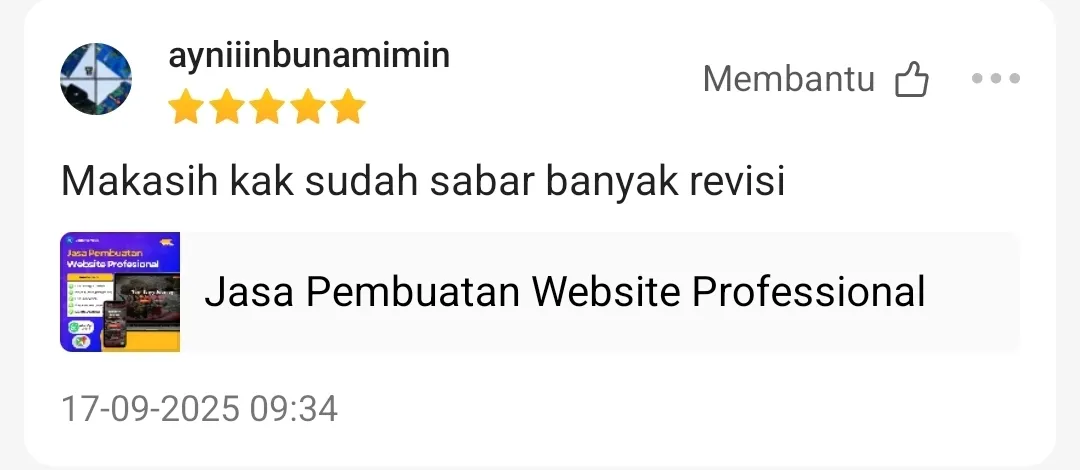 Shopee testimonial 5