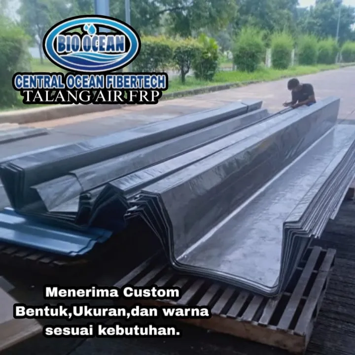 Sistem talang seamless