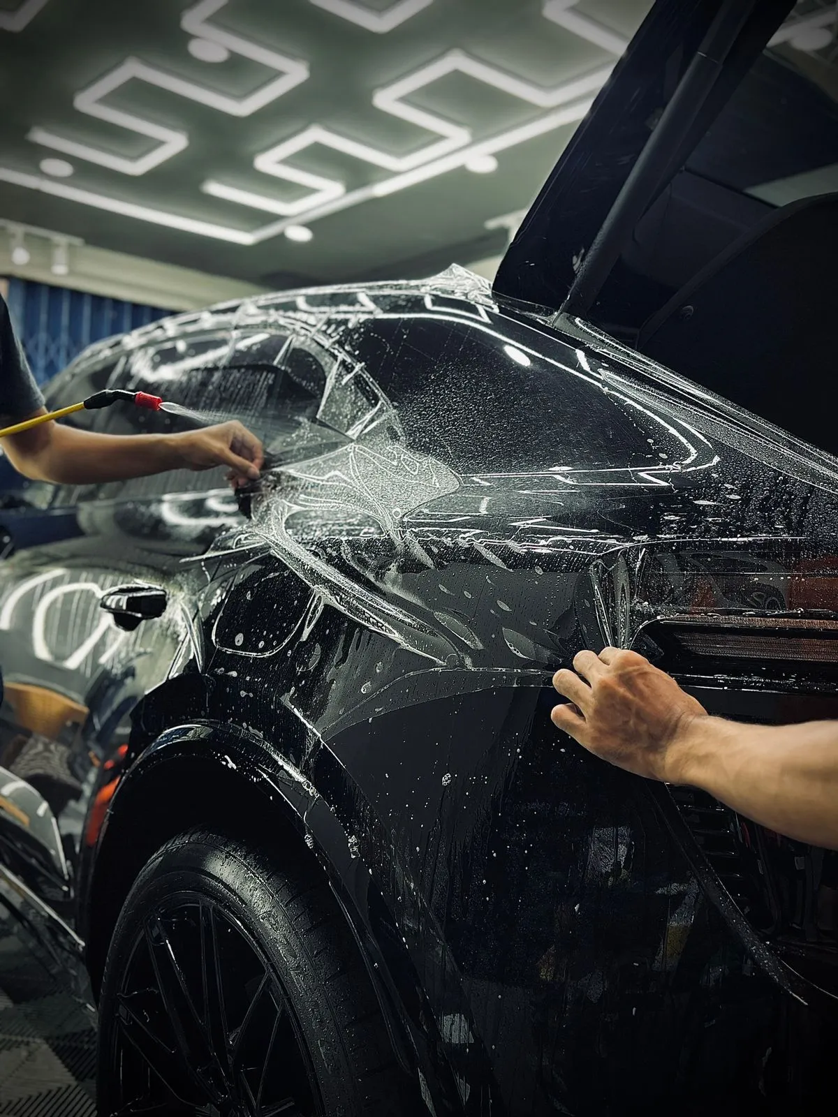Aplikasi coating / PPF