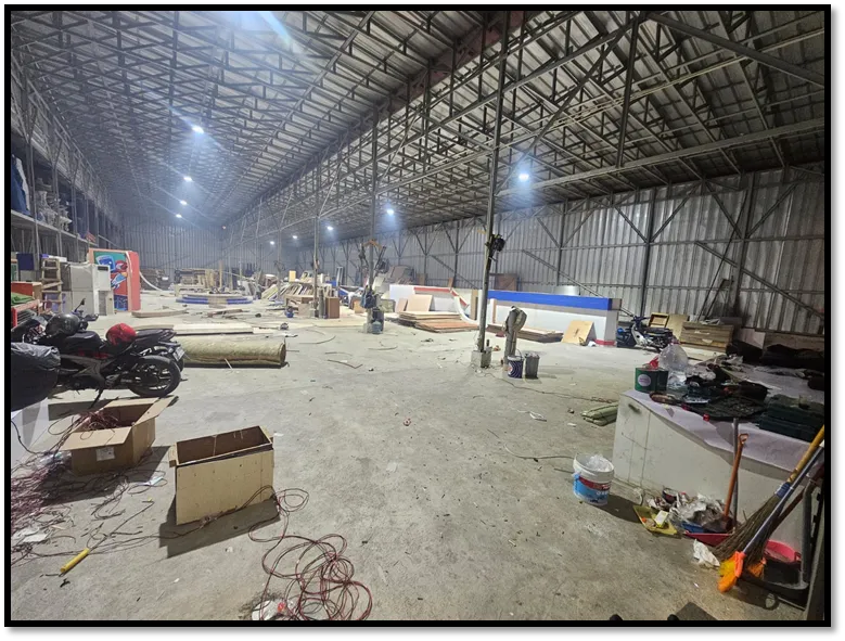 Warehouse production area