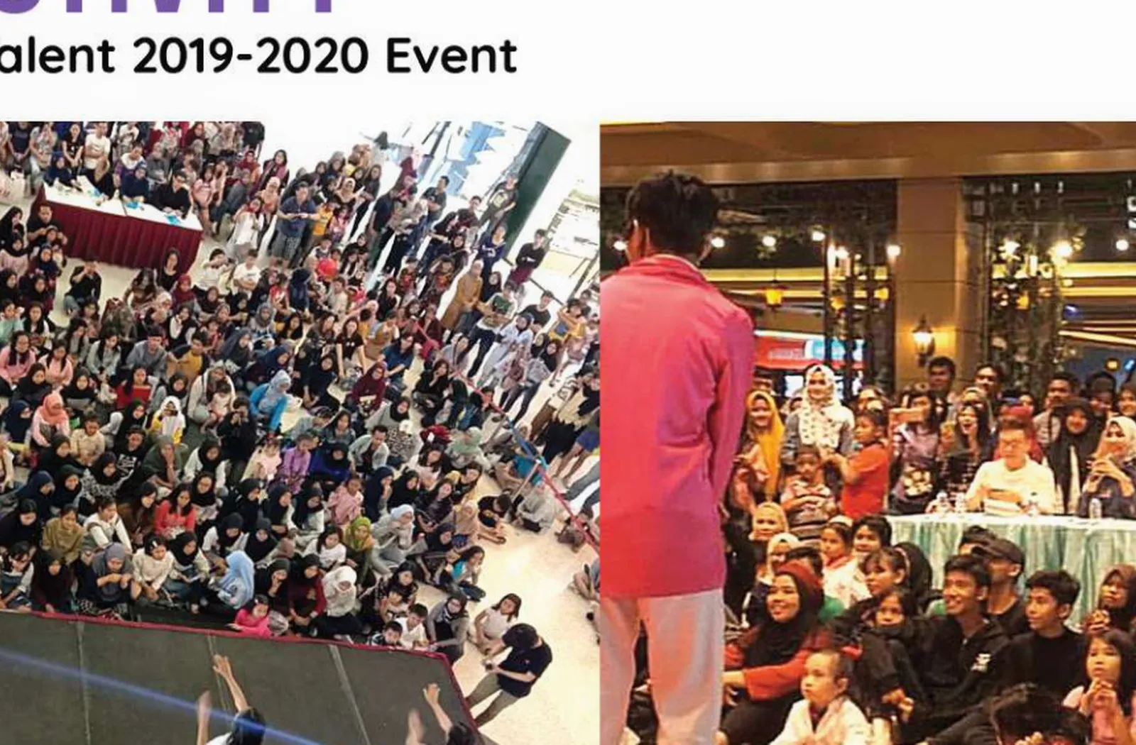 Explore Your Talent crowd activity