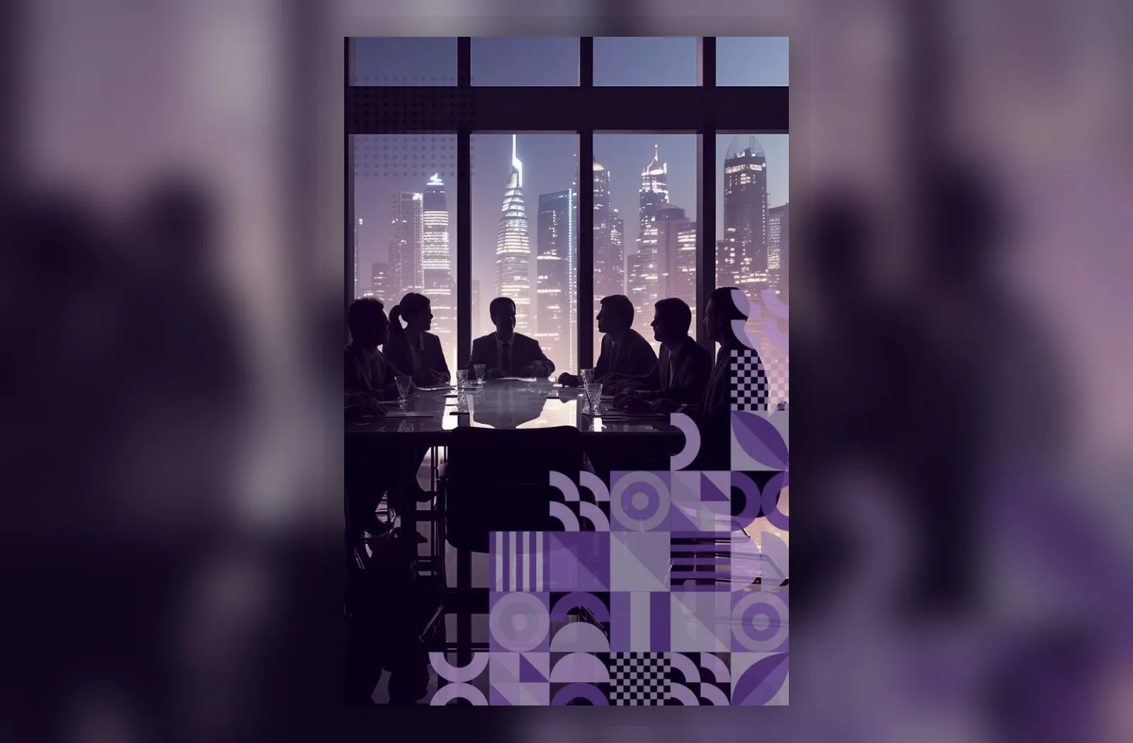 MICE organizer boardroom