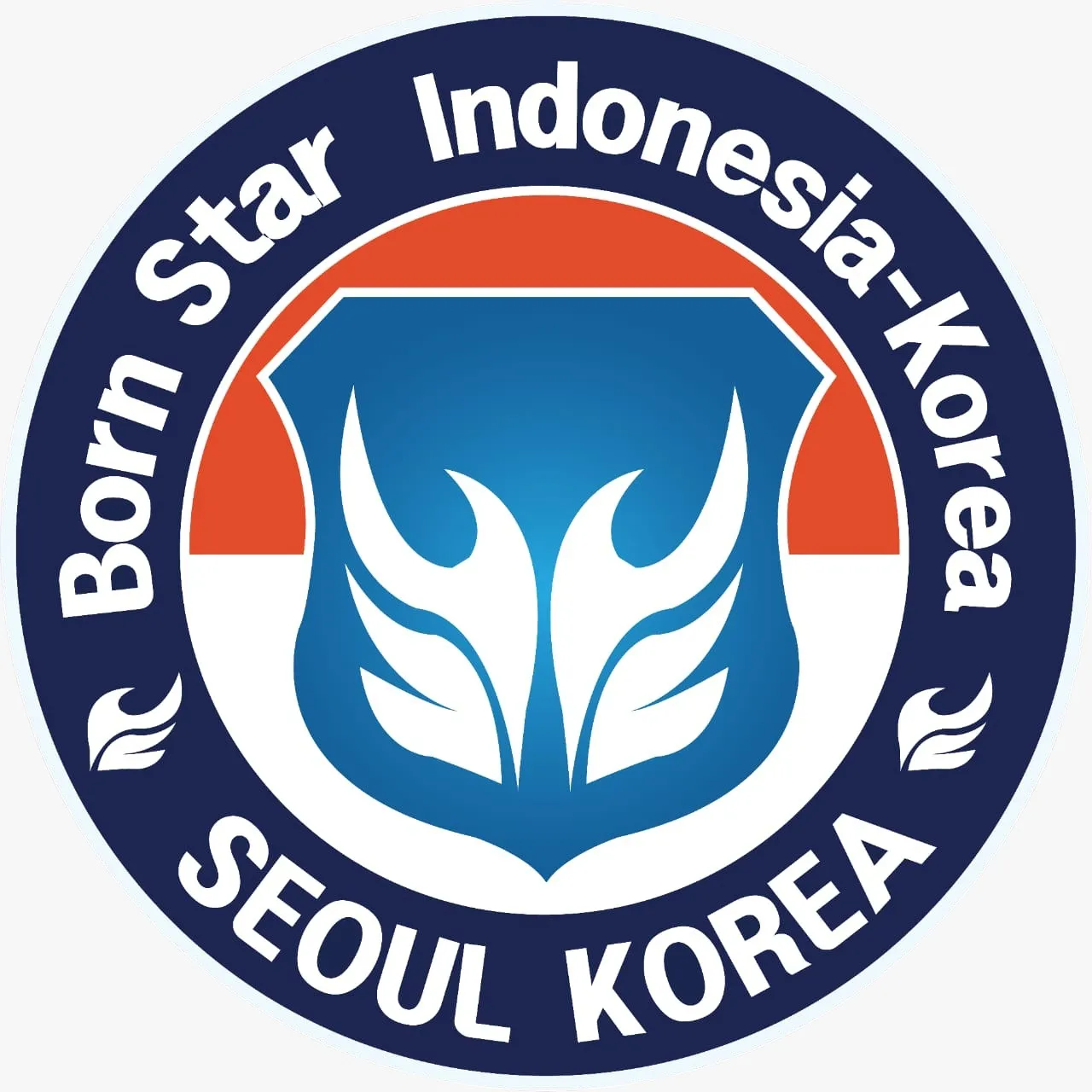 Bornstar Indonesia-Korea logo