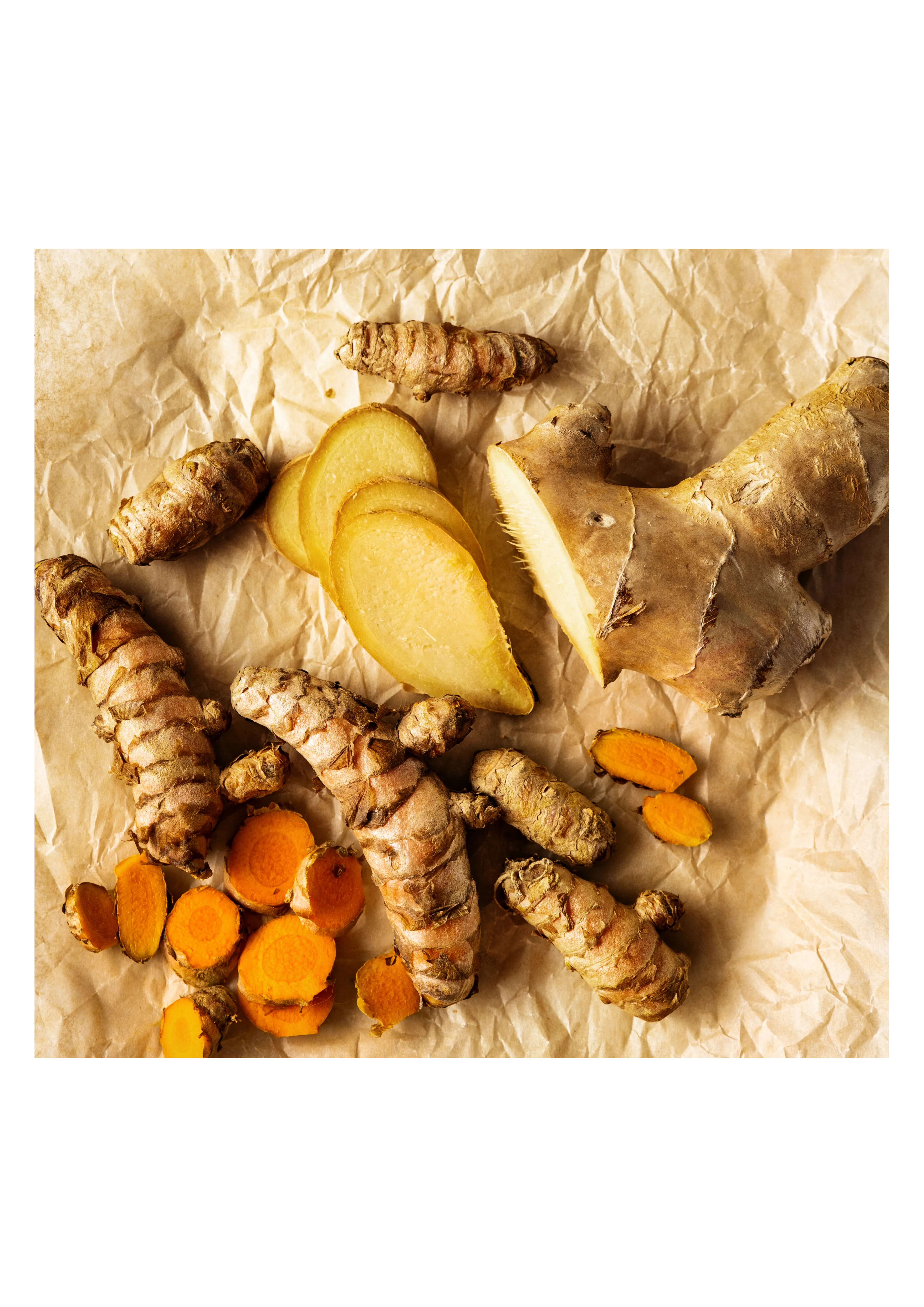 Turmeric and ginger product view