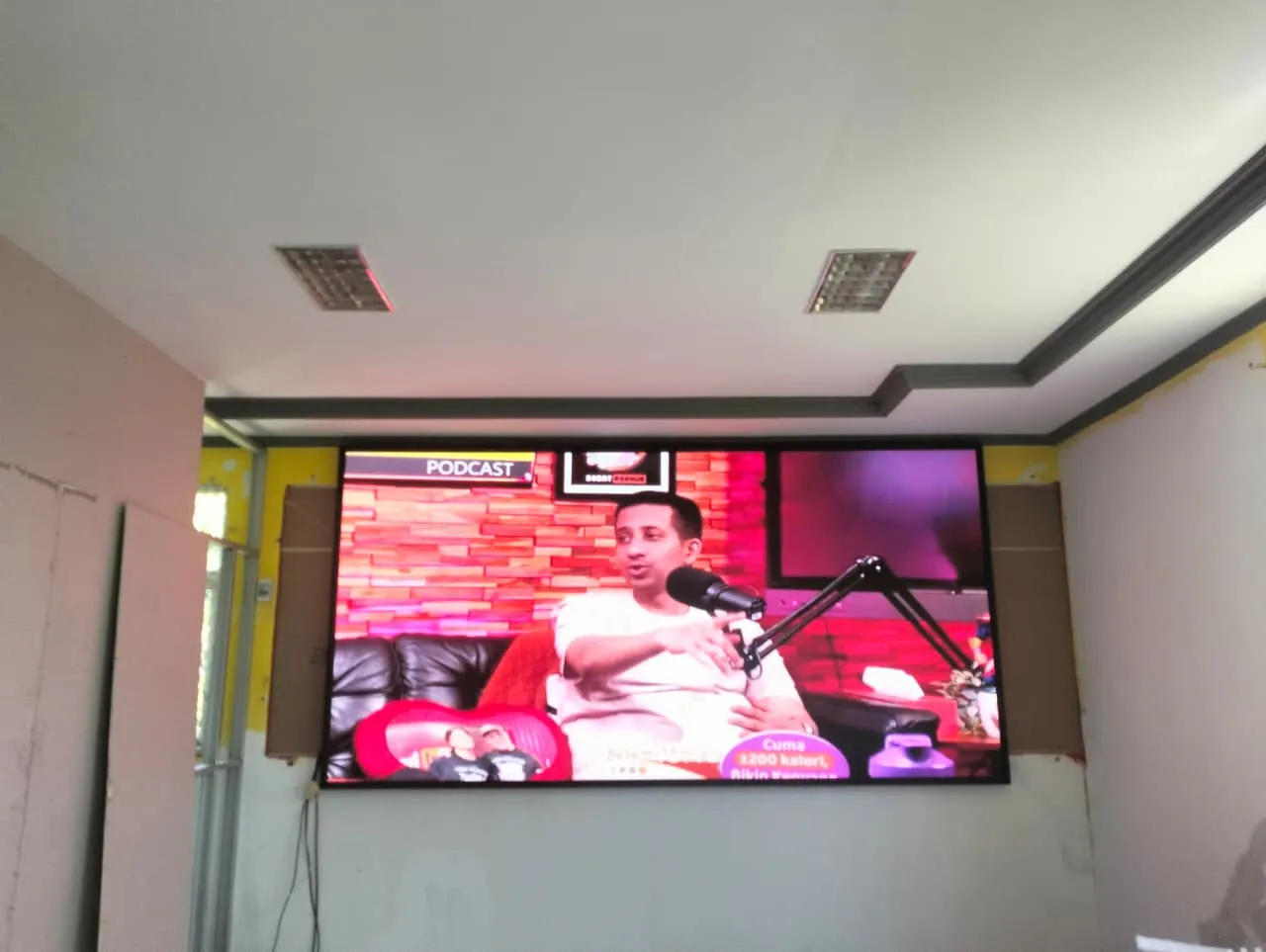 Dokumentasi pemasangan LED Ledpedia 33