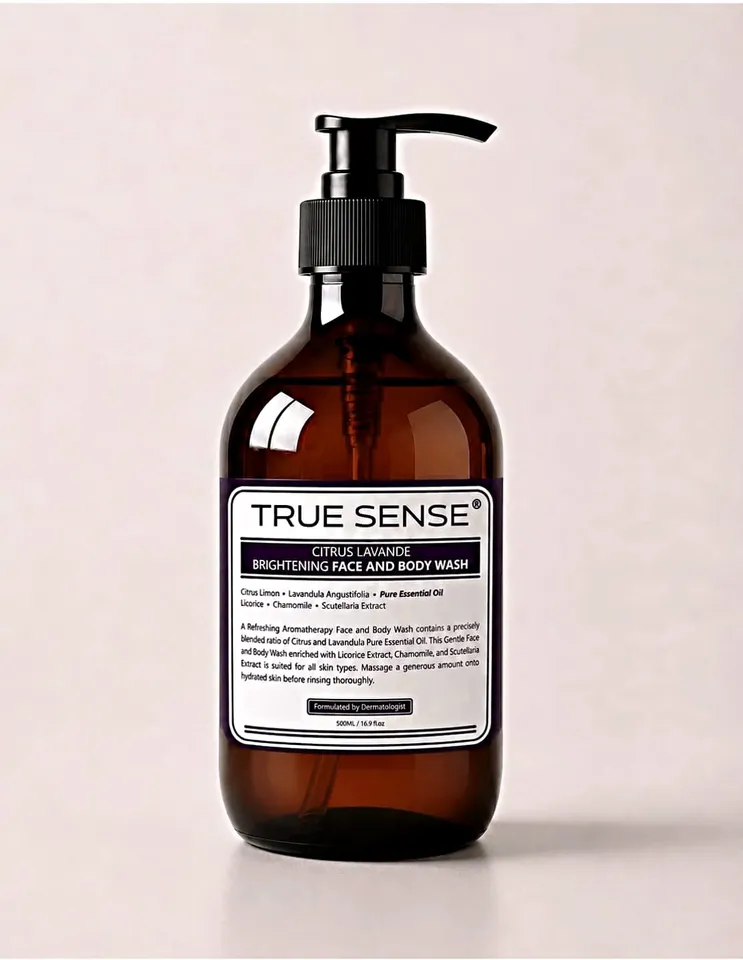 Citrus Lavande Brightening Face and Body Wash