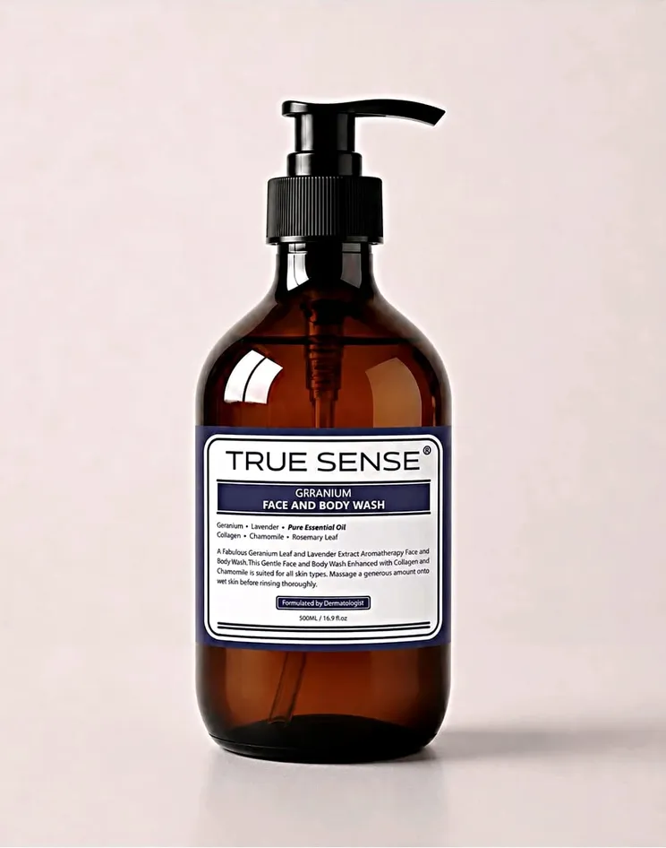 Geranium Face and Body Wash