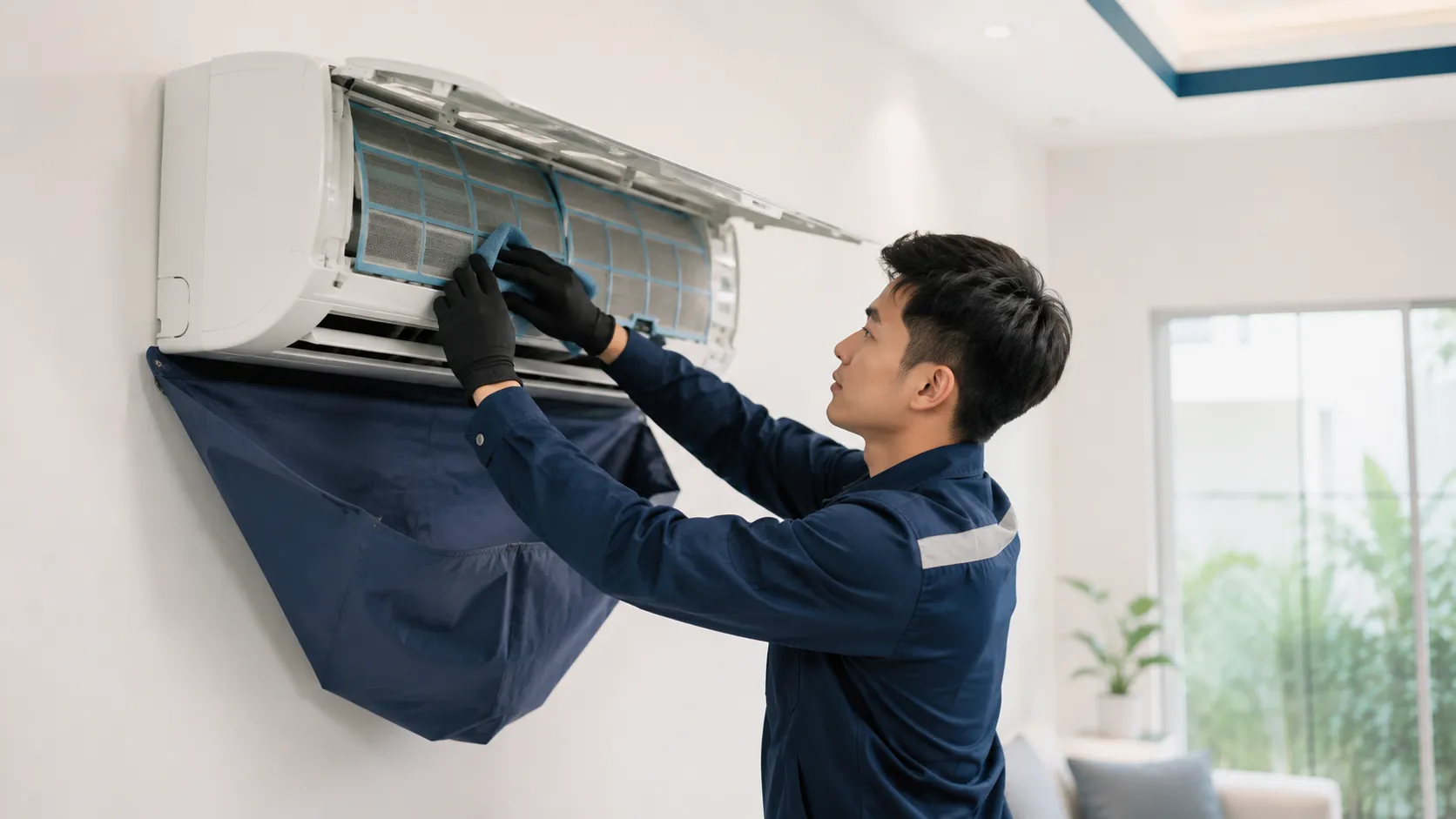 Cleaning AC