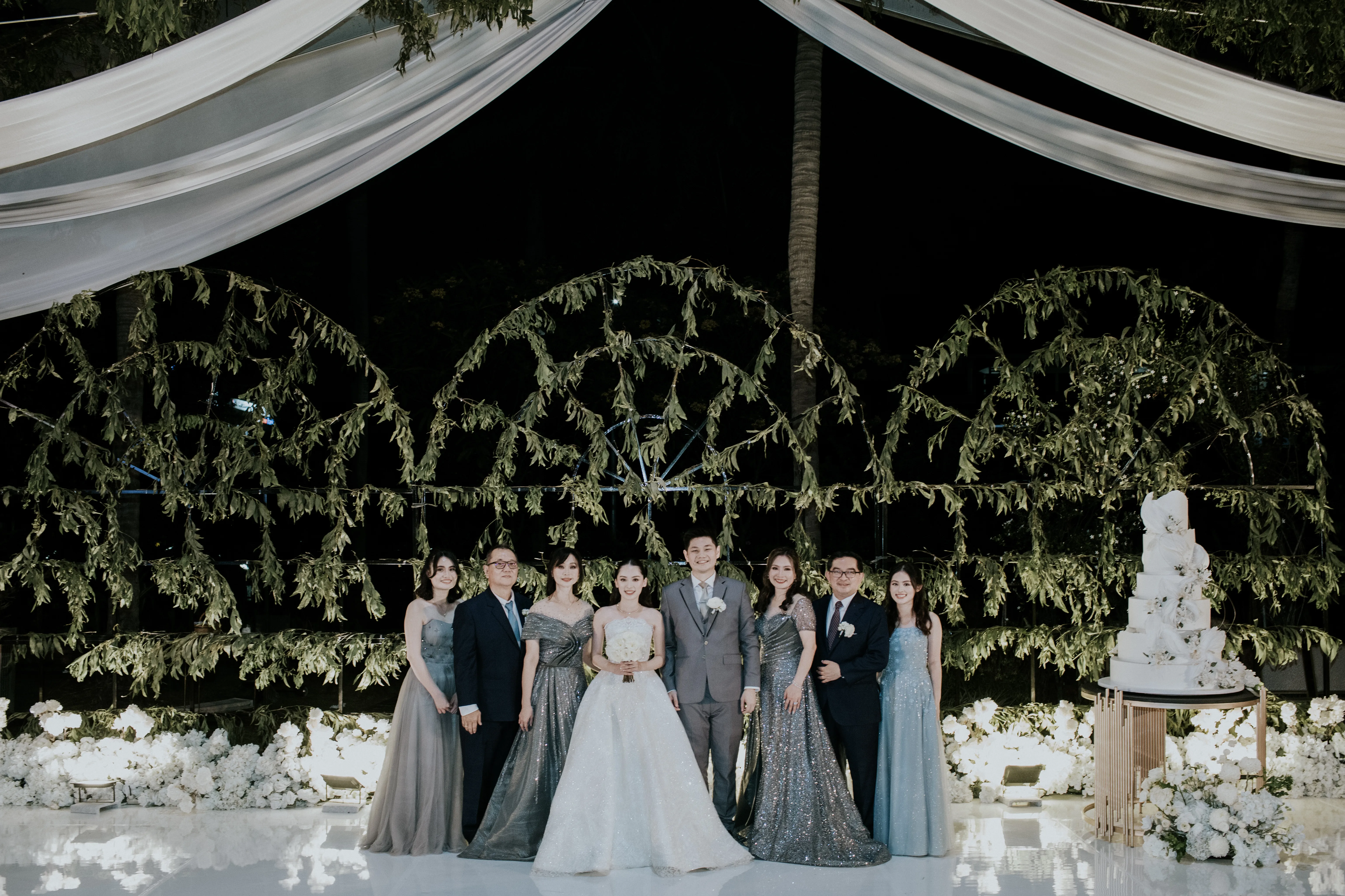 PS Store mother of the bride and sister gown collection photograph 4