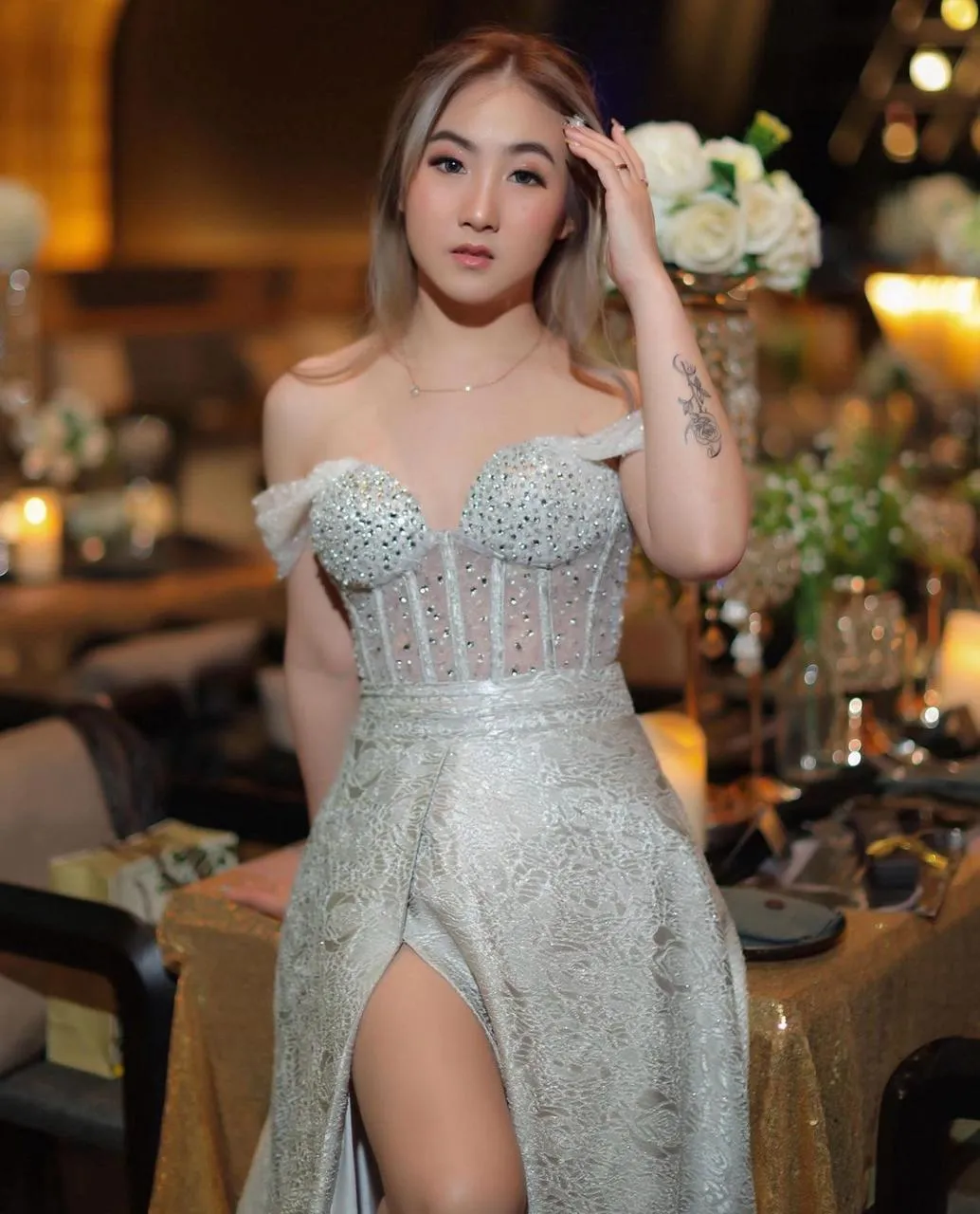 PS Store mother of the bride and sister gown collection photograph 14