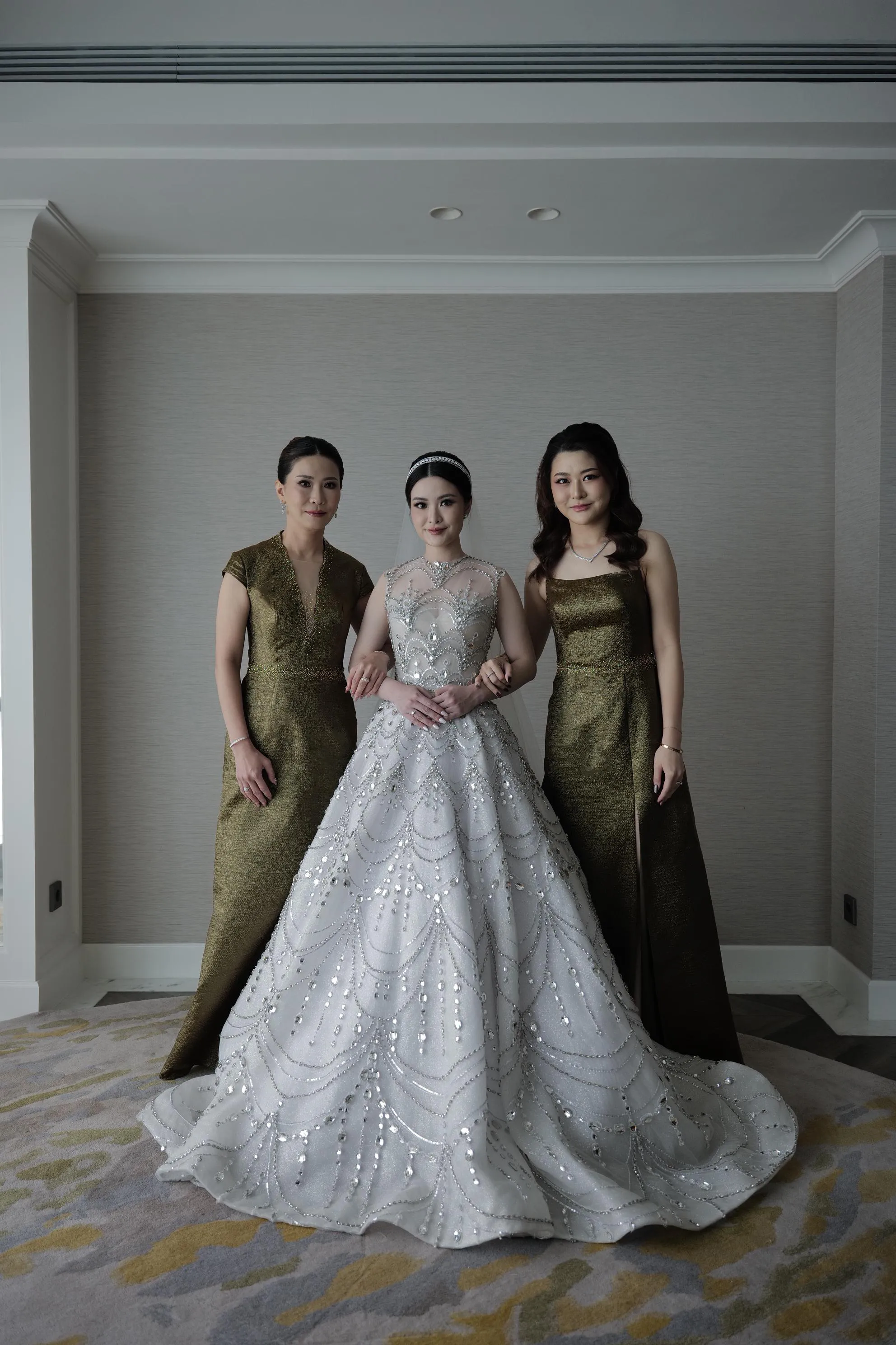 PS Store mother of the bride and sister gown collection photograph 9