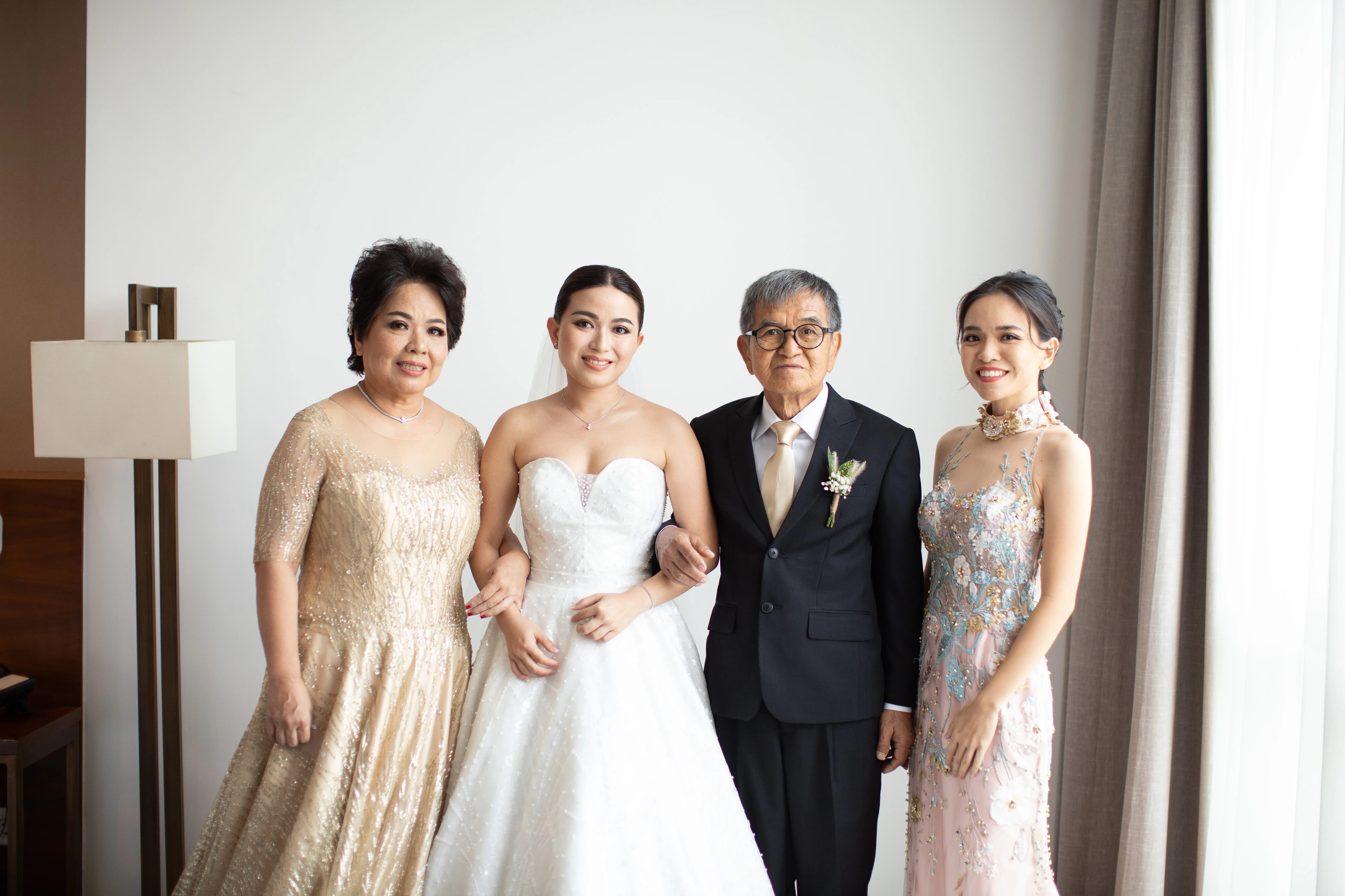 PS Store mother of the bride and sister gown collection photograph 2