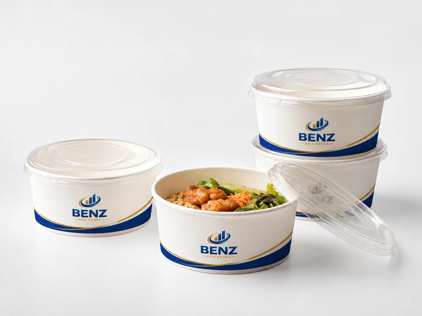 Paper Bowl Custom PT Benz Asia Prima