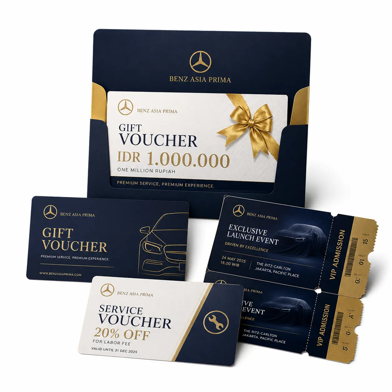 Voucher & Tiket PT Benz Asia Prima