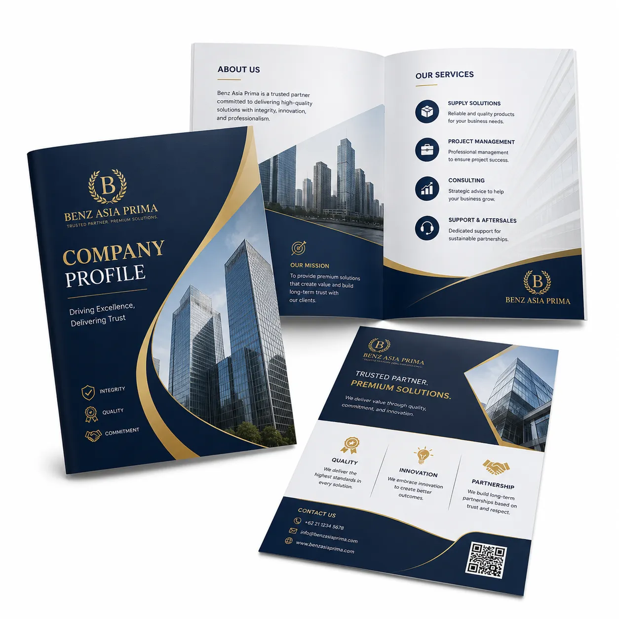 Brosur & Flyer PT Benz Asia Prima