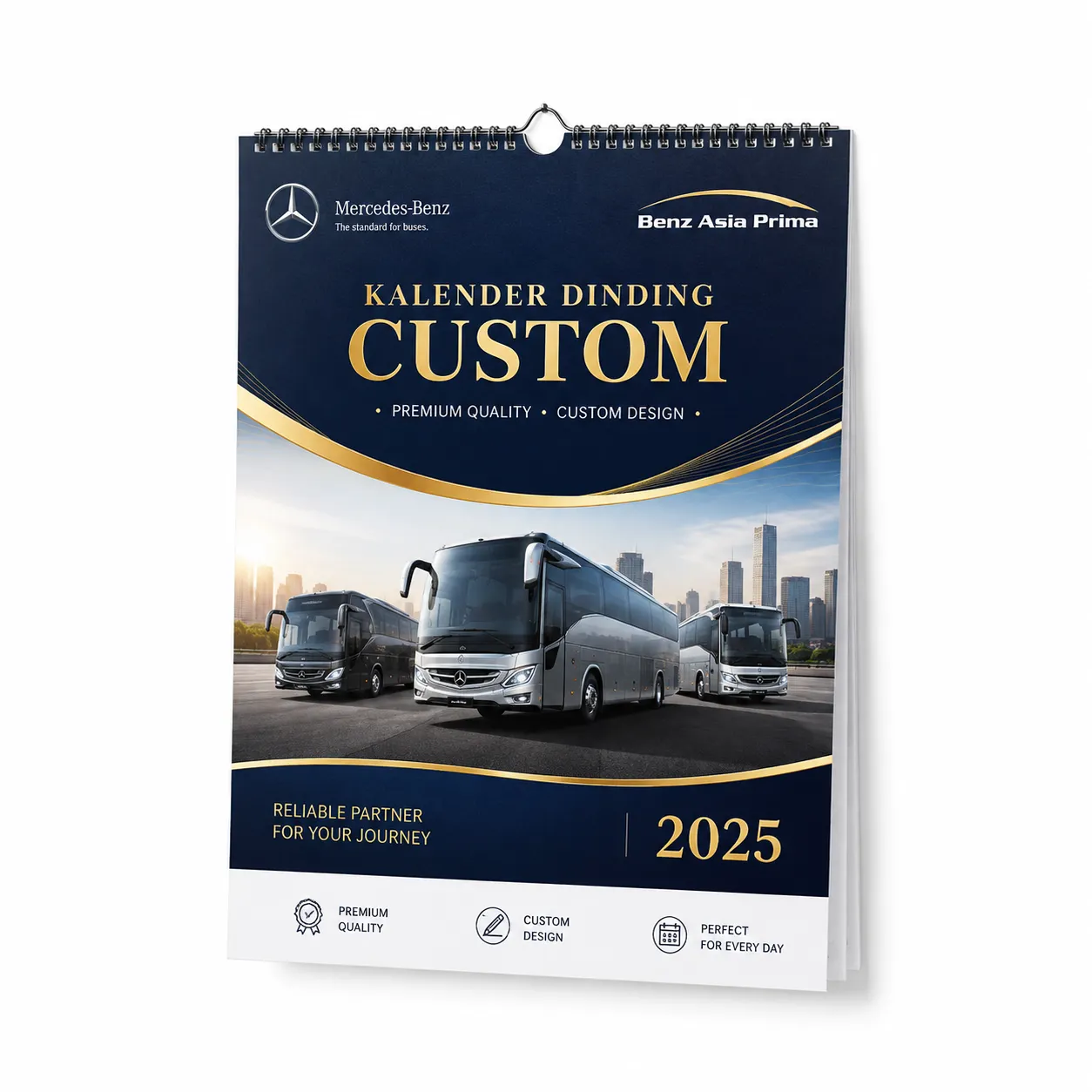 Kalender Dinding Custom PT Benz Asia Prima