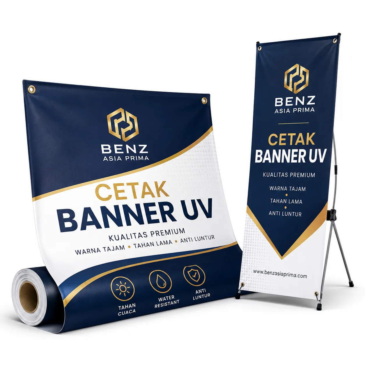 Cetak Banner UV PT Benz Asia Prima