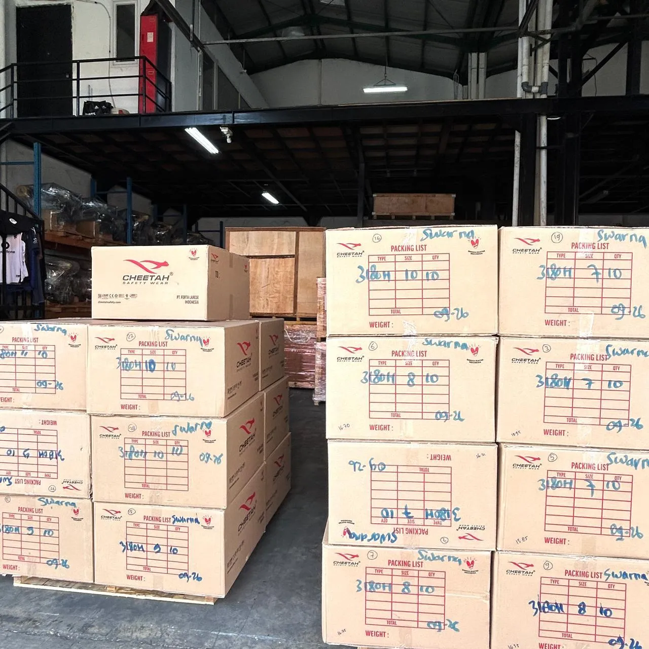 We handle export end to end, making the process easier for companies