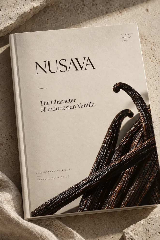 NUSAVA company profile book cover