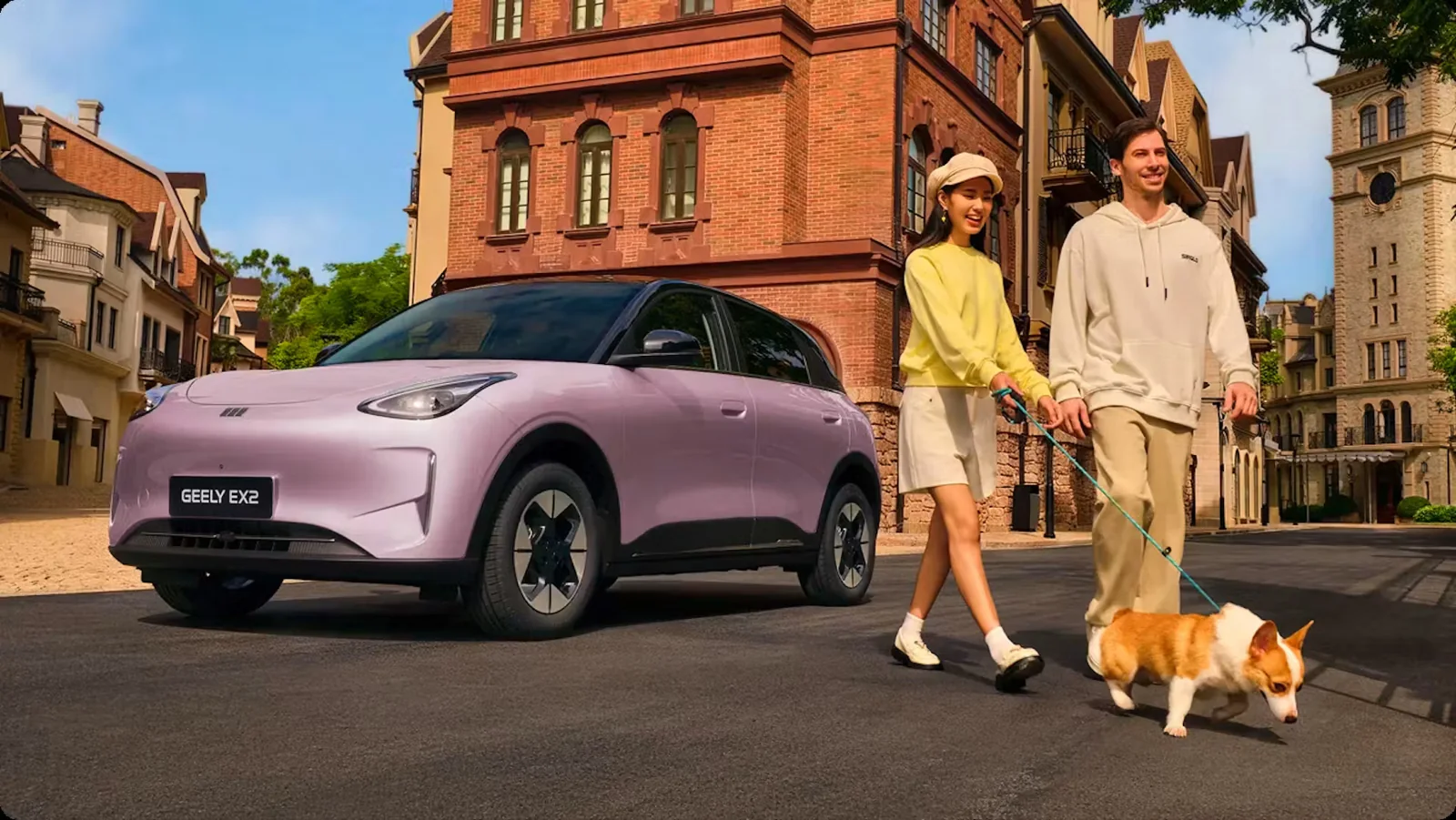 Geely EX2: Karakter ceria EX2