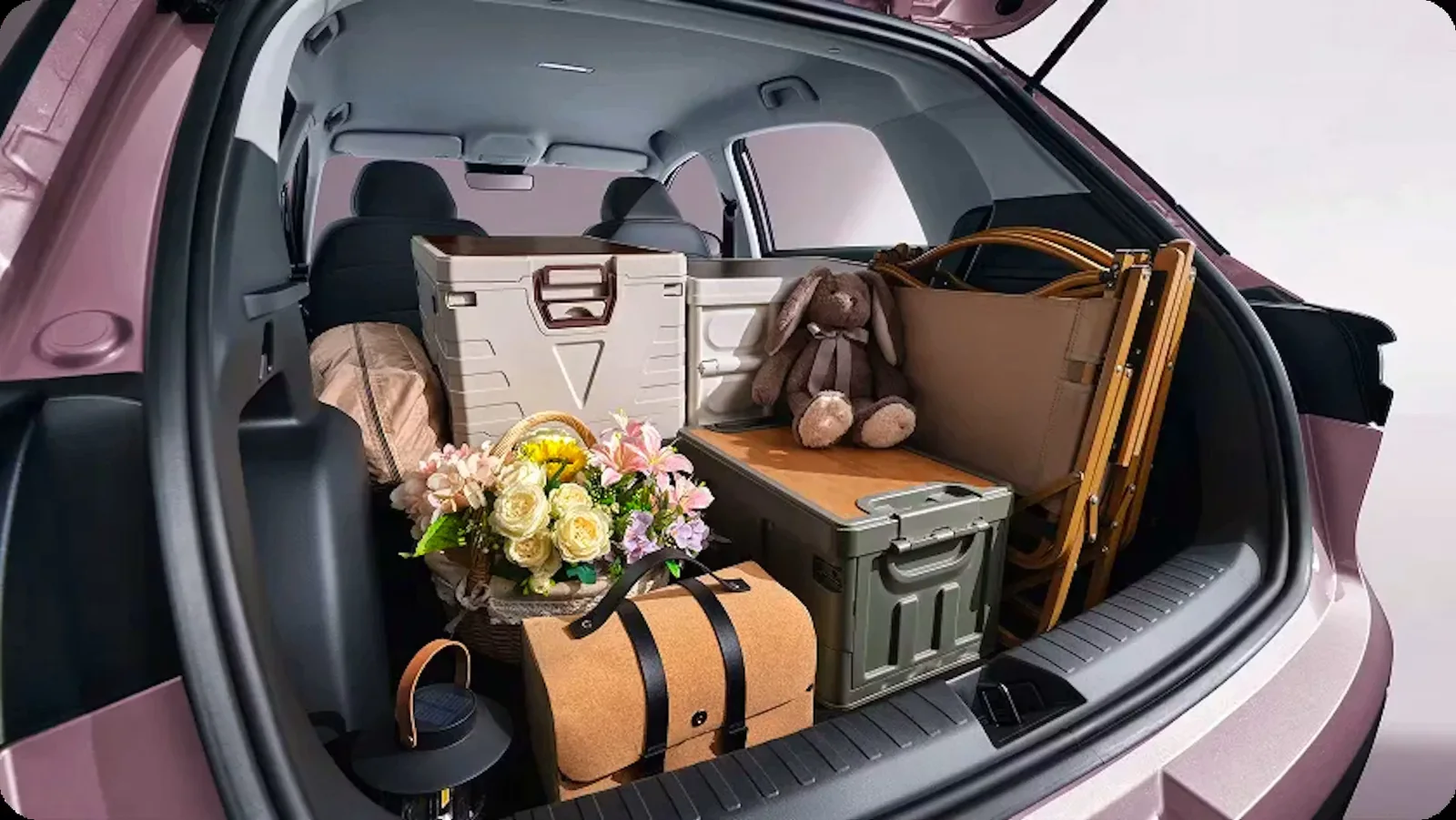 Geely EX2: Bagasi belakang fleksibel