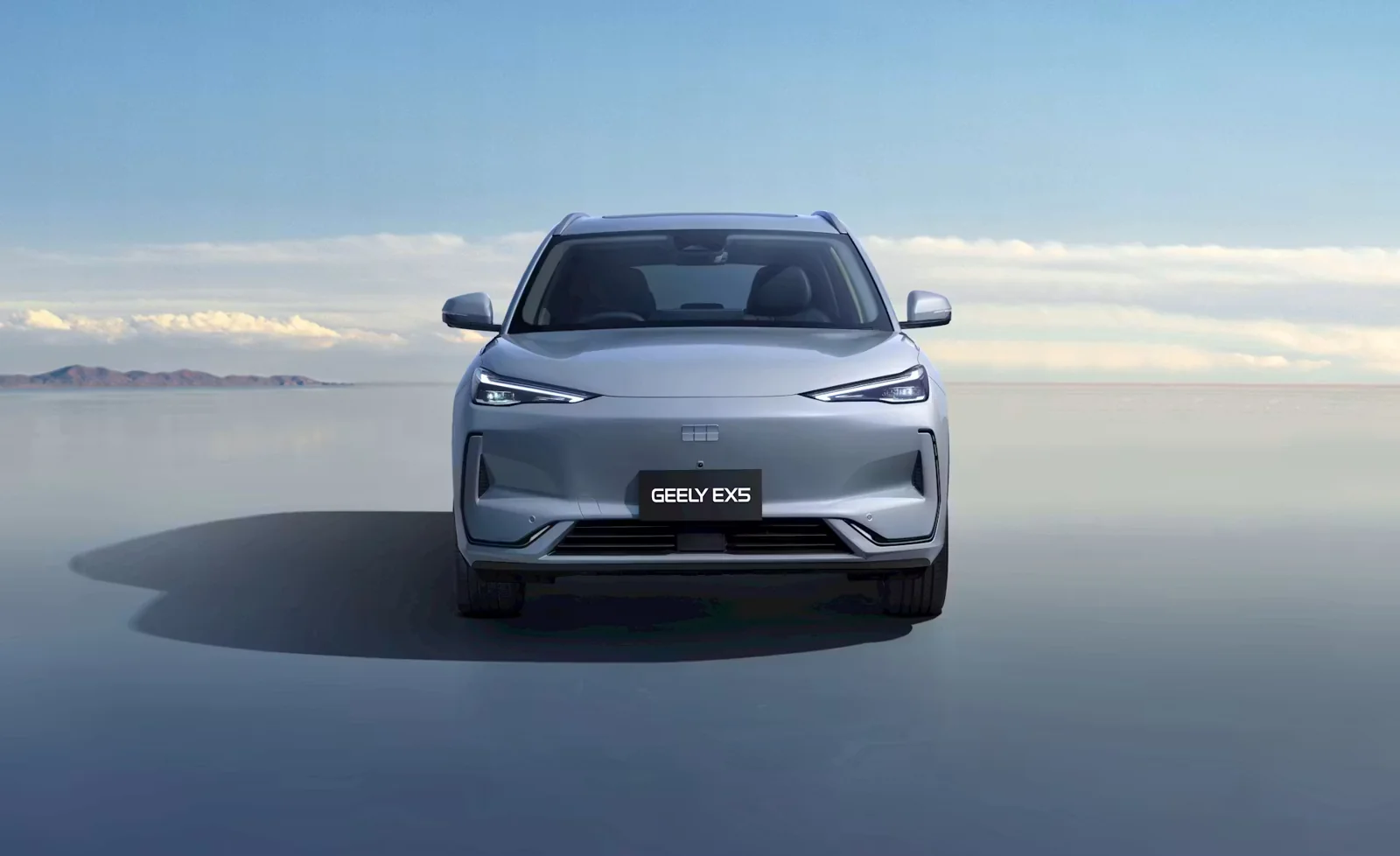 Geely EX5: Tampilan depan yang tegas