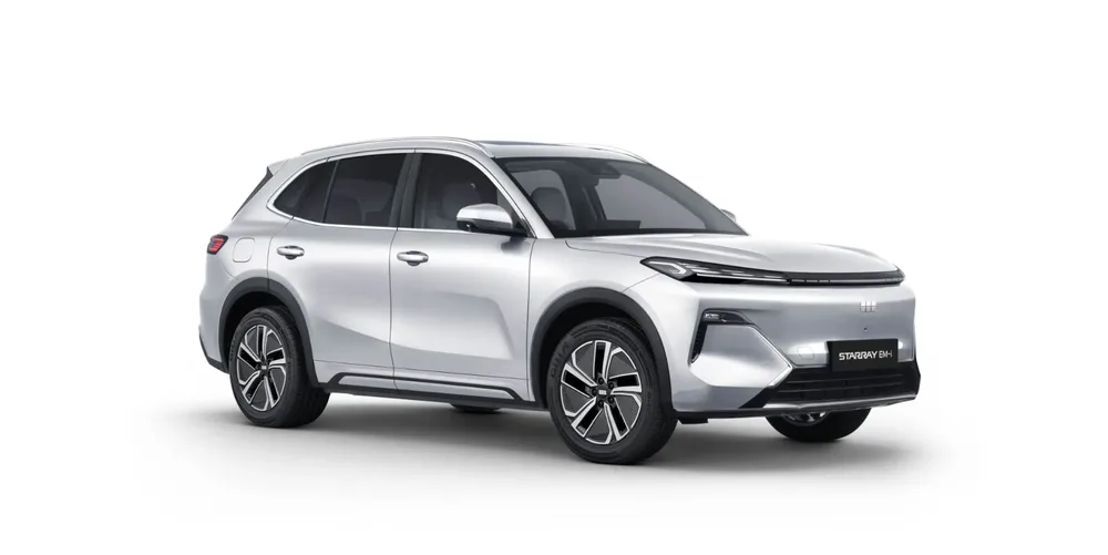 Geely Starray EM-i warna Snowy White