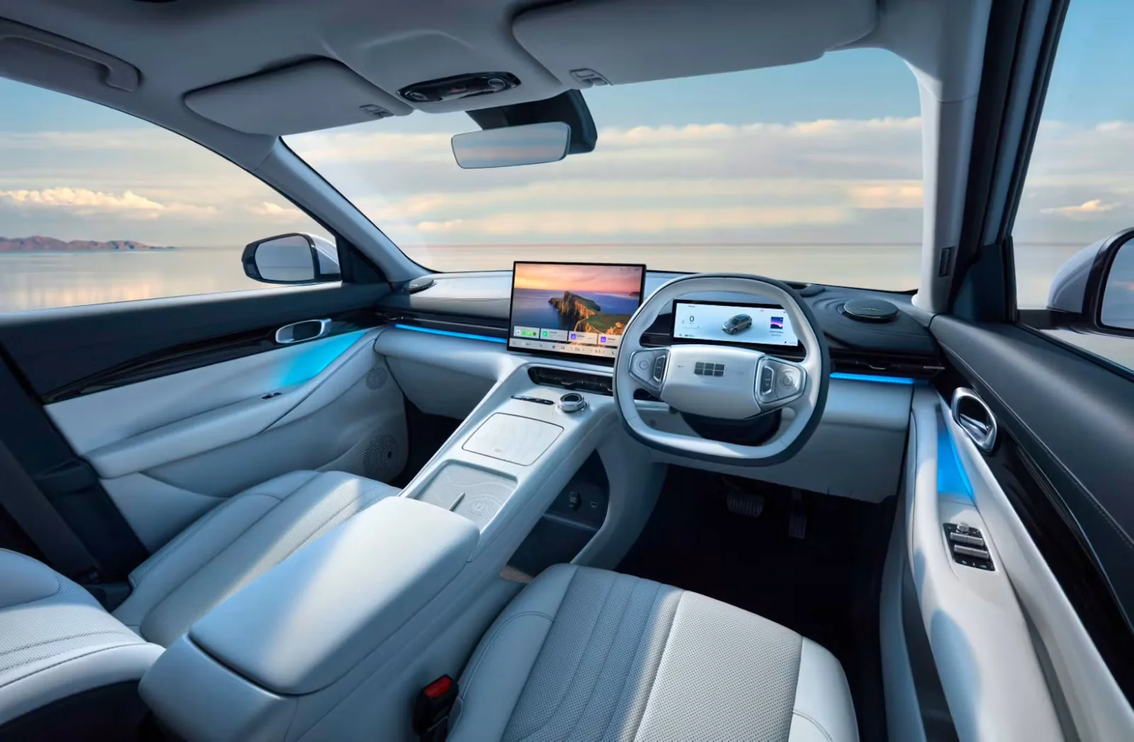 Geely EX5: Layar multimedia 15,4 inci