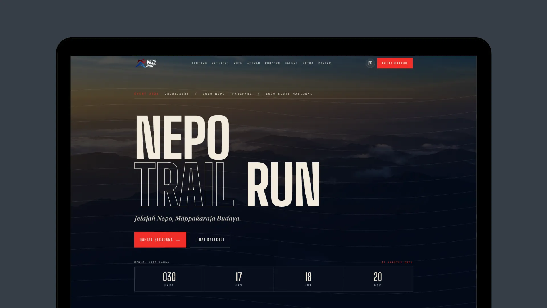 Nepo Trail Run - Event Registration