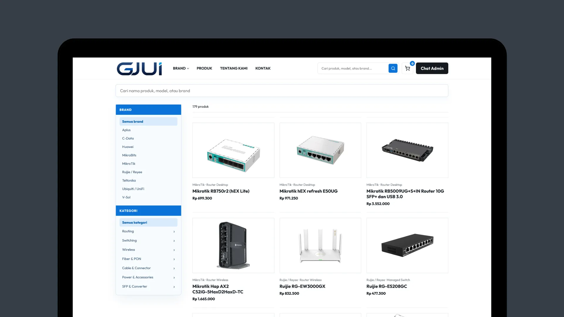 Gloria Jaya Utama - Catalog Router